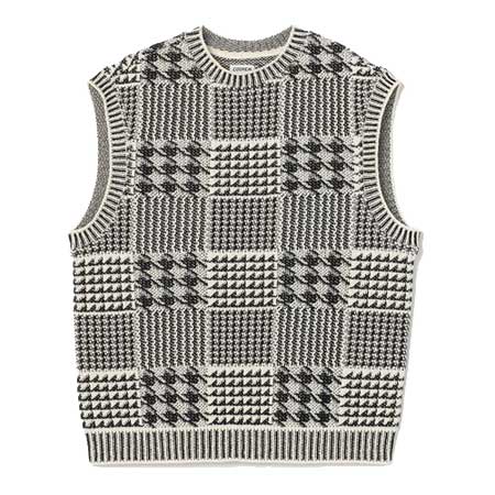 COOHEM(コーヘン) グレンチェックツイードベスト