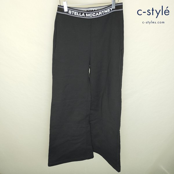 STELLAMCCARTNEY ステラマッカートニー スウェットパンツ S ブラック 23 OLD BOND ST. LONDON レディース