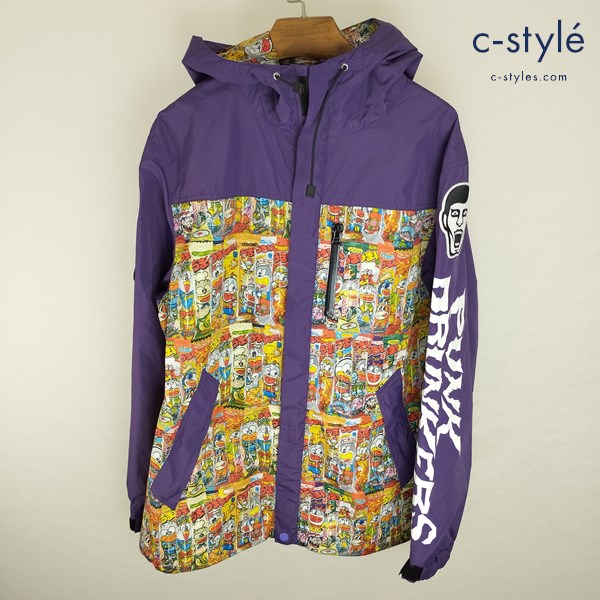 PUNKDRUNKERS パンクドランカーズ ナイロンジャケット XL パープル うまい棒 コラボ