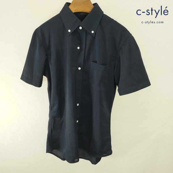 BLACK LABEL CRESTBIDGE ブラックレーベルクレストブリッジ ポロシャツ M 濃紺 半袖 51L83-740-28