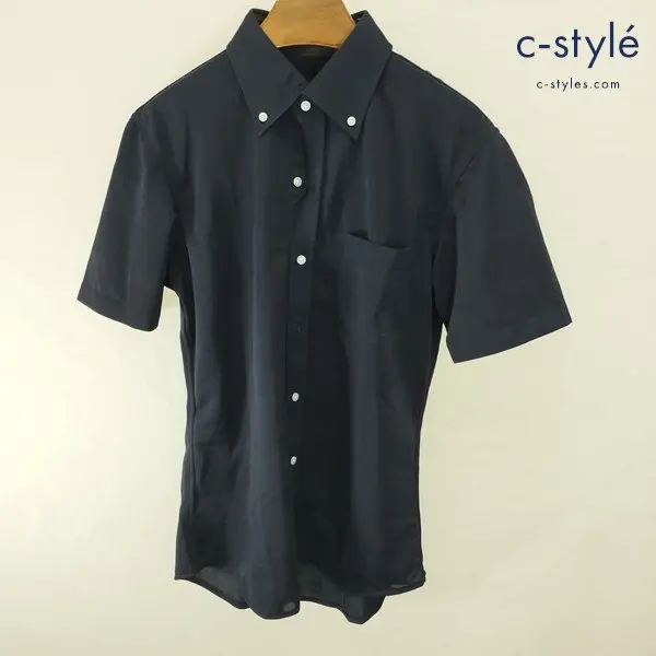 BLACK LABEL CRESTBIDGE ブラックレーベルクレストブリッジ ポロシャツ M 濃紺 半袖 51L83-740-28