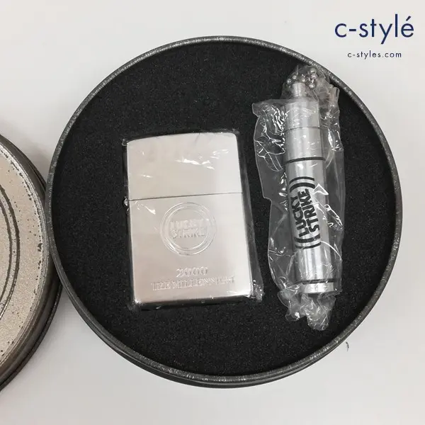 ZIPPO ジッポー LUCKY STRIKE ラッキーストライク 2000年懸賞 当選品 オイルタンク付 オイルライター