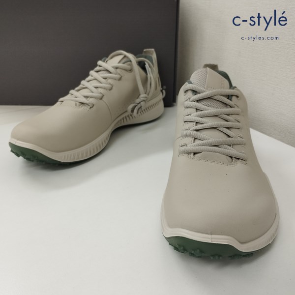 ECCO エコー M GOLF S-Hybrid 151134 スニーカー EU41 ベージュ ゴルフ用品