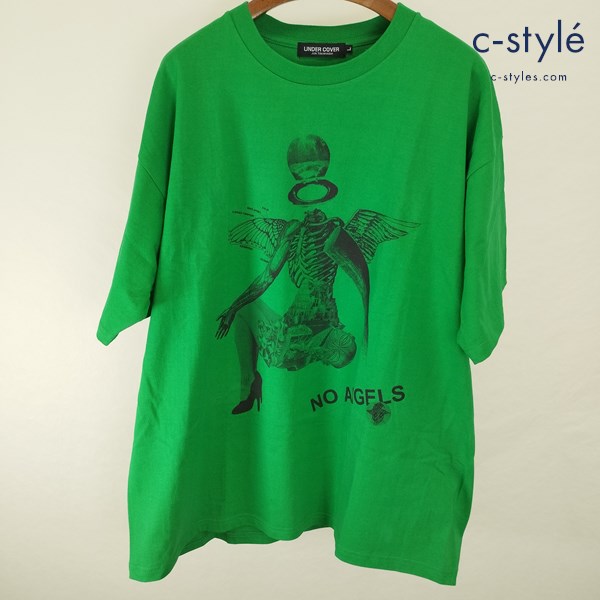 UNDERCOVER アンダーカバー Tシャツ L グリーン 半袖 NOANGELS JUNTAKAHASHI コットン100%