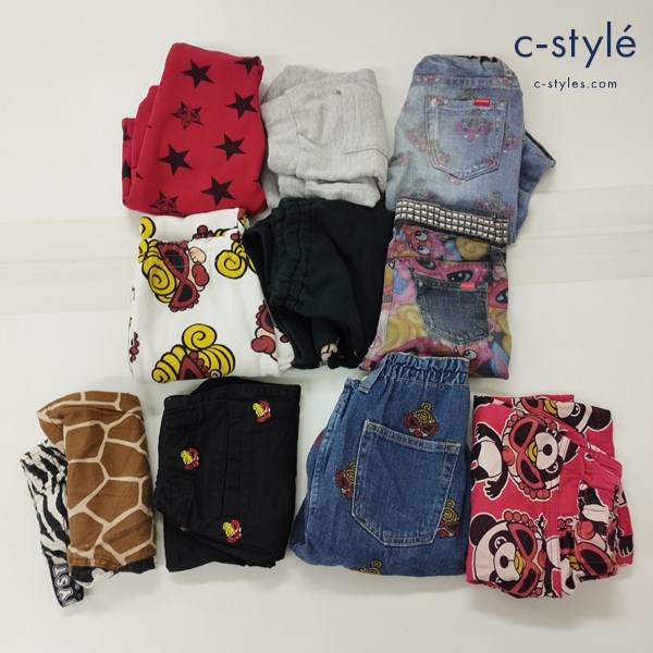 HYSTERIC MINI パンツ デニム スウェット ショートパンツ 100 110 120 キッズ 男の子 女の子 計10点