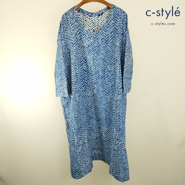 45R フォーティーファイブアール ワンピース 0 インディゴ系 日本製 綿100 5045042