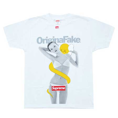 Original Fake(オリジナルフェイク)×Supreme(シュプリーム) 代官山10周年記念 ‘Kate Moss Tee’