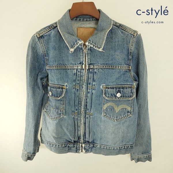 EVISU エヴィス ジップアップ デニムジャケット M インディゴ