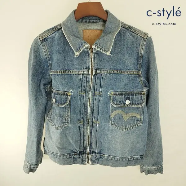 EVISU エヴィス ジップアップ デニムジャケット M インディゴ