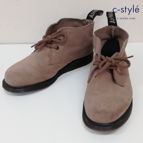 Dr.Martens ドクターマーチン マントン スエード チャッカブーツ UK8 アッシュ ローカット