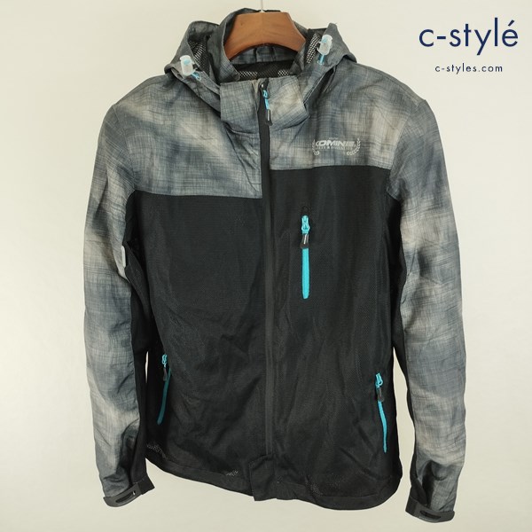 KOMINE コミネ プロテクトメッシュパーカー XL ブラック系 07-114 バイクウェア