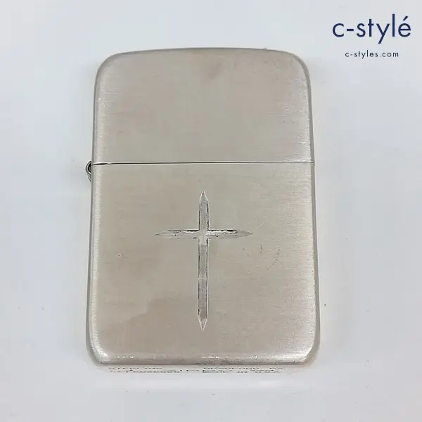 ZIPPO ジッポー オイルライター STERLING 2004 シルバー 十字架 クロス 喫煙具