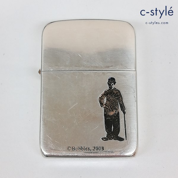ZIPPO ジッポー オイルライター シルバー Bubbles 2003 1941 レプリカ チャップリン 2002 喫煙具