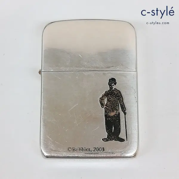ZIPPO ジッポー オイルライター シルバー Bubbles 2003 1941 レプリカ チャップリン 2002 喫煙具
