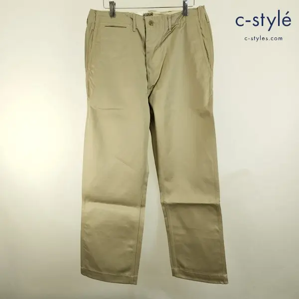 BUZZ RICKSON’S バズリクソンズ チノパンツ 34 ベージュ BR40025 綿100%