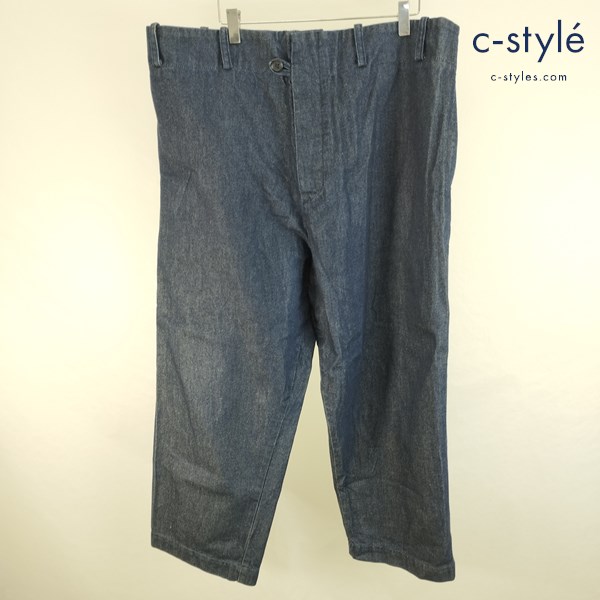 Vivienne Westwood ANGLOMANIA 変形ワイドデニムパンツ L インディゴ