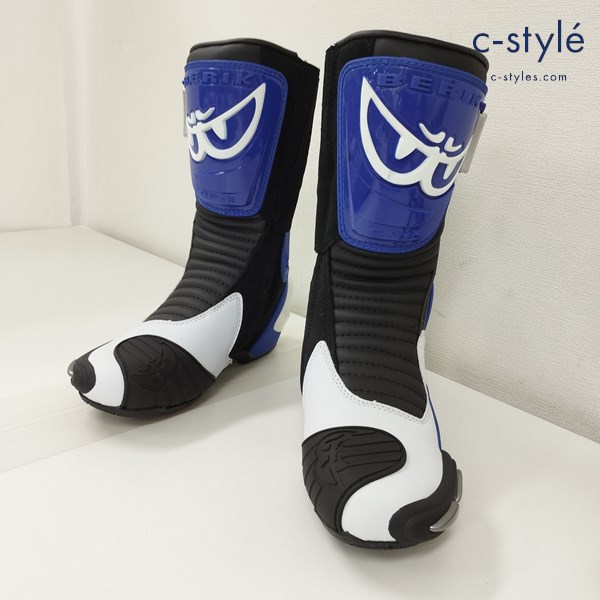 BERIK べリック レーシングブーツ 41 ブラック バイク用品