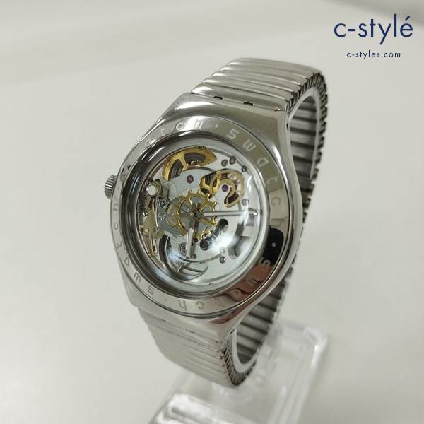 SWATCH スウォッチ IRONY アイロニー 21石オートマチック 腕時計 シルバー 自動巻き