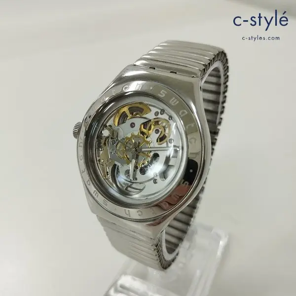 SWATCH スウォッチ IRONY アイロニー 21石オートマチック 腕時計 シルバー 自動巻き