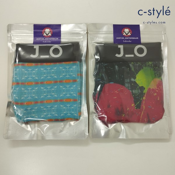 JANTJE_ONTEMBAAR ヤンチェオンテンバール fukusuke ボクサーパンツ L マルチカラー