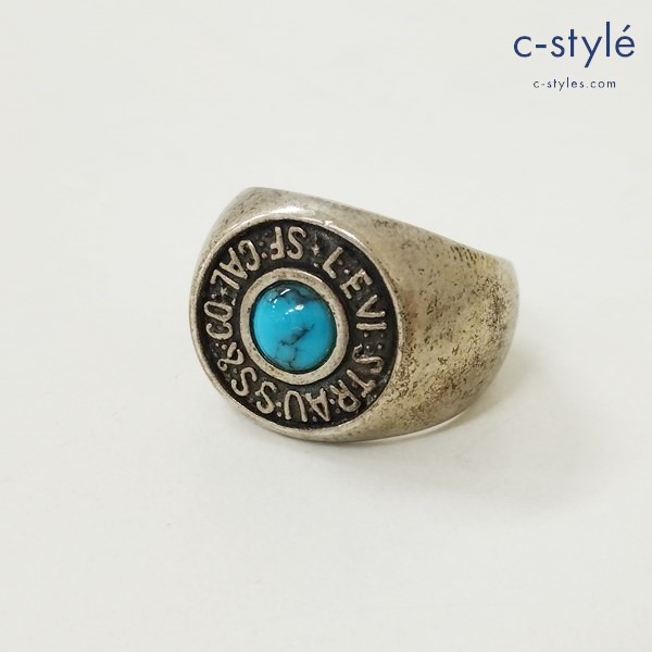 Levi’s リーバイス シルバーコレクション 925ボタン リング シルバー 指輪 アクセサリー