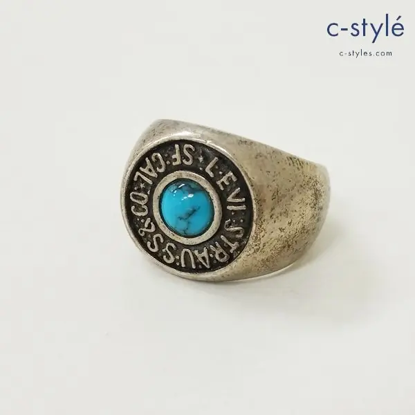 Levi’s リーバイス シルバーコレクション 925ボタン リング シルバー 指輪 アクセサリー