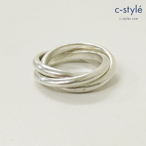 Tiffany&Co. ティファニー リング シルバー 指輪 トリニティリング 925