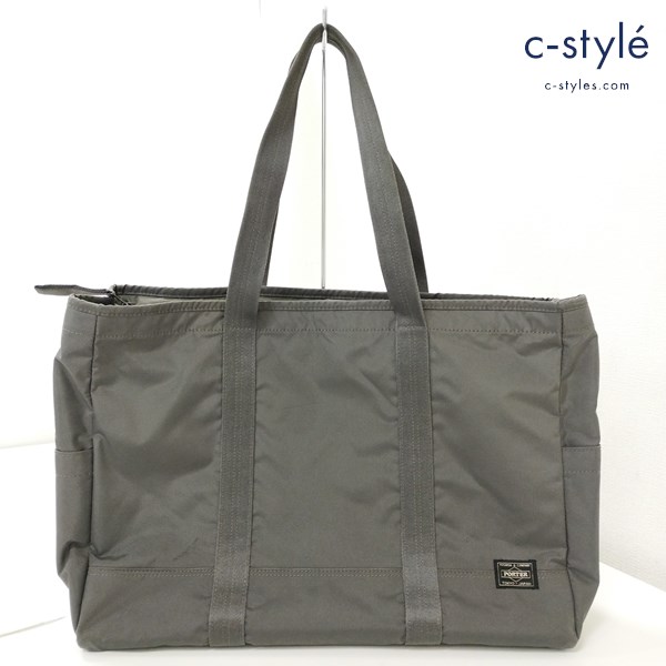 PORTER ポーター ドライブトートバッグ グレー系