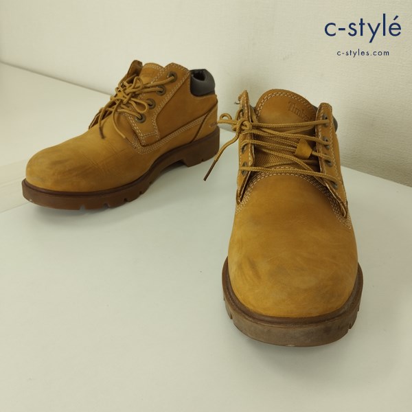 Timberland ティンバーランド ブーツ 26cm 小麦色 YOUTH BASIC OX A1P3L 革