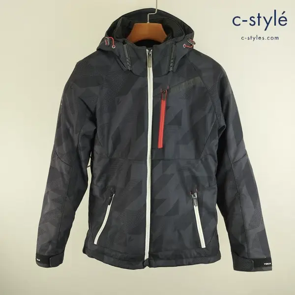 RS TAICHI アールエスタイチ ソフトシェルオールシーズンパーカ L ブラック系 RSJ720 フーディー バイクウェア