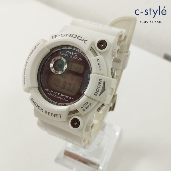 CASIO カシオ G-SHOCK 腕時計 ホワイト GW-206K ソーラー式