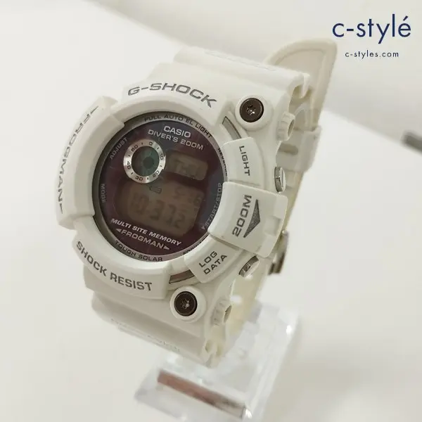 CASIO カシオ G-SHOCK 腕時計 ホワイト GW-206K ソーラー式