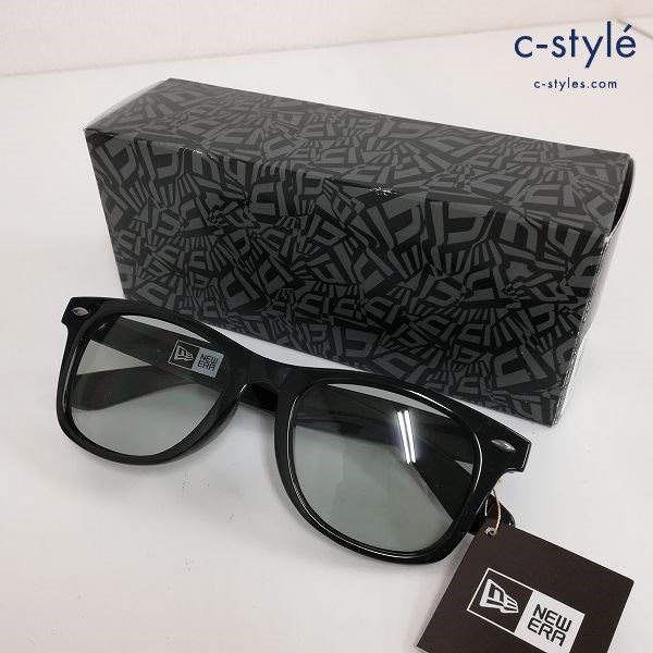 NEWERA ニューエラ サングラス ブラック スクエア