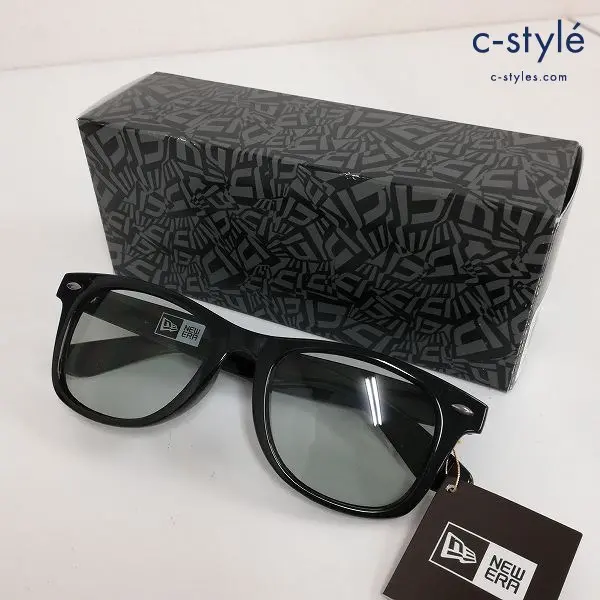 NEWERA ニューエラ サングラス ブラック スクエア