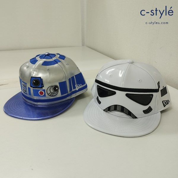 NEWERA ニューエラ スターウォーズ キャップ 8 63.5cm マルチカラー ホワイト R2D2 他