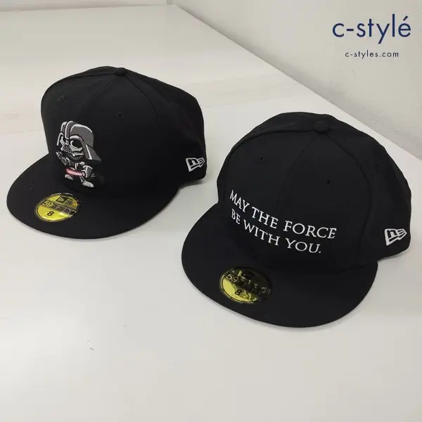 NEWERA ニューエラ スターウォーズ キャップ 8 64cm 8 63.5cm ブラック ダースベイダー MAY THE FORCE BE WITH YOU