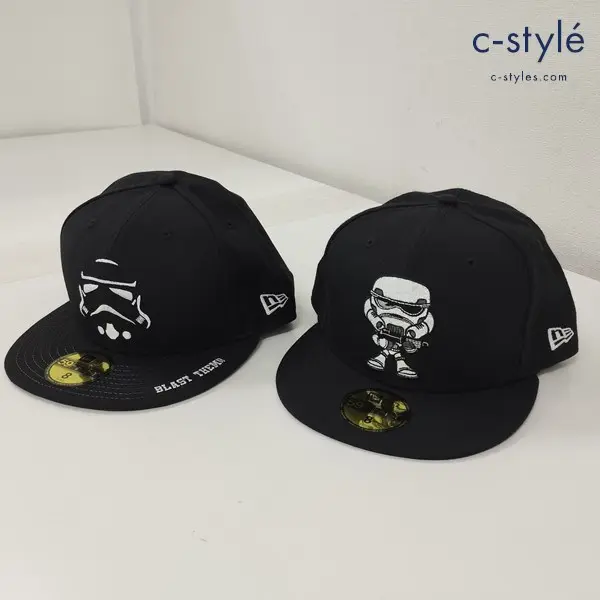 NEWERA ニューエラ スターウォーズ キャップ 8 63.5cm ブラック ストームトルーパー 59FIFTY