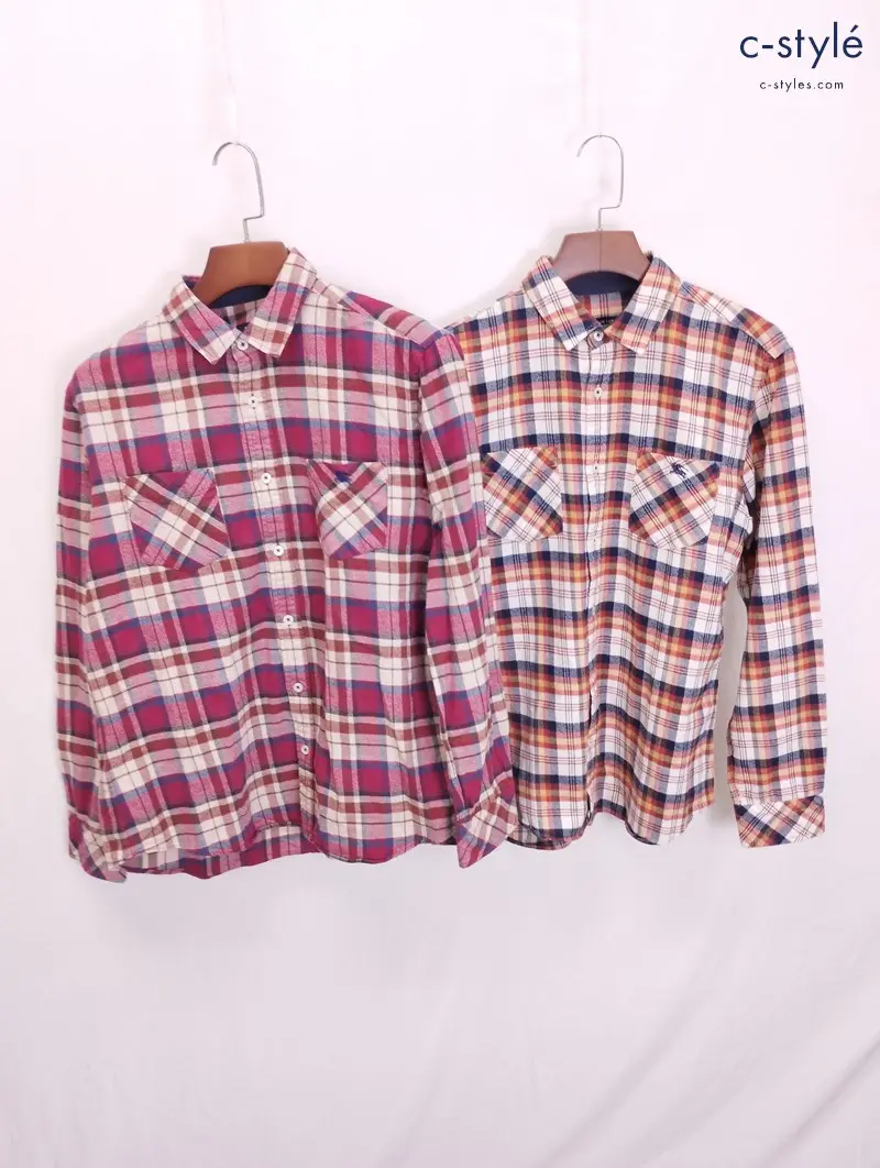 BLACK LABEL CRESTBRIDGE ブラックレーベルクレストブリッジ 長袖シャツ 3 マルチカラー チェック 綿100%