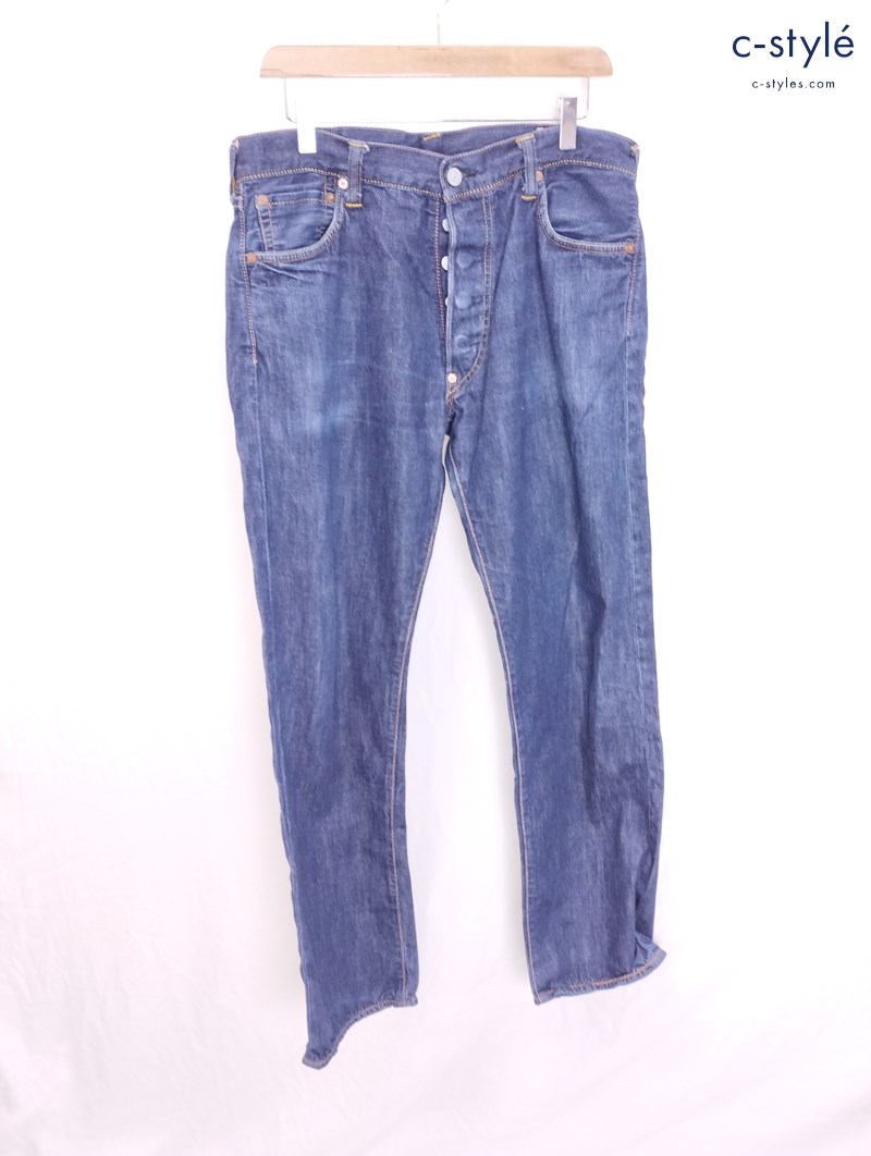 EVISU エヴィス デニムパンツ 34×32 インディゴ LOT.2000