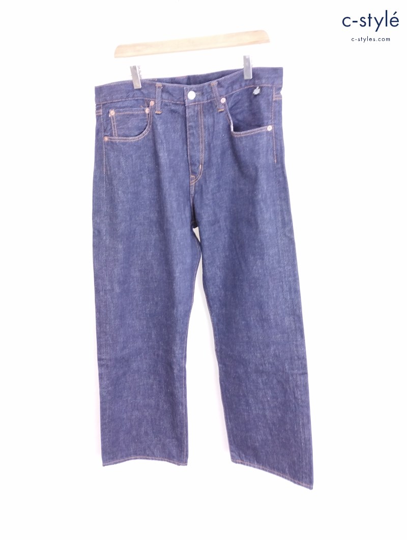 KOJIMA GENES 児島ジーンズ ジーパン 36 インディゴ OVER ALLS ズボン パンツ 日本製