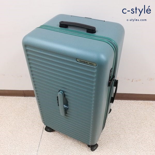 SamsoniteRED サムソナイトレッド ToiisCTRUNK ストレートグリーン トイズシートランク スーツケース