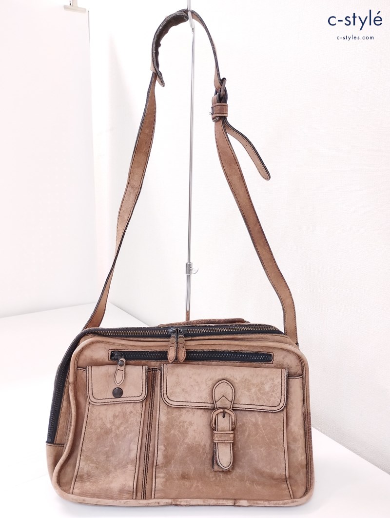 PORTER BARON ポーター 2WAY BRIEFCASE ブラウン メッセンジャーバッグ 吉田カバン 本革 日本製