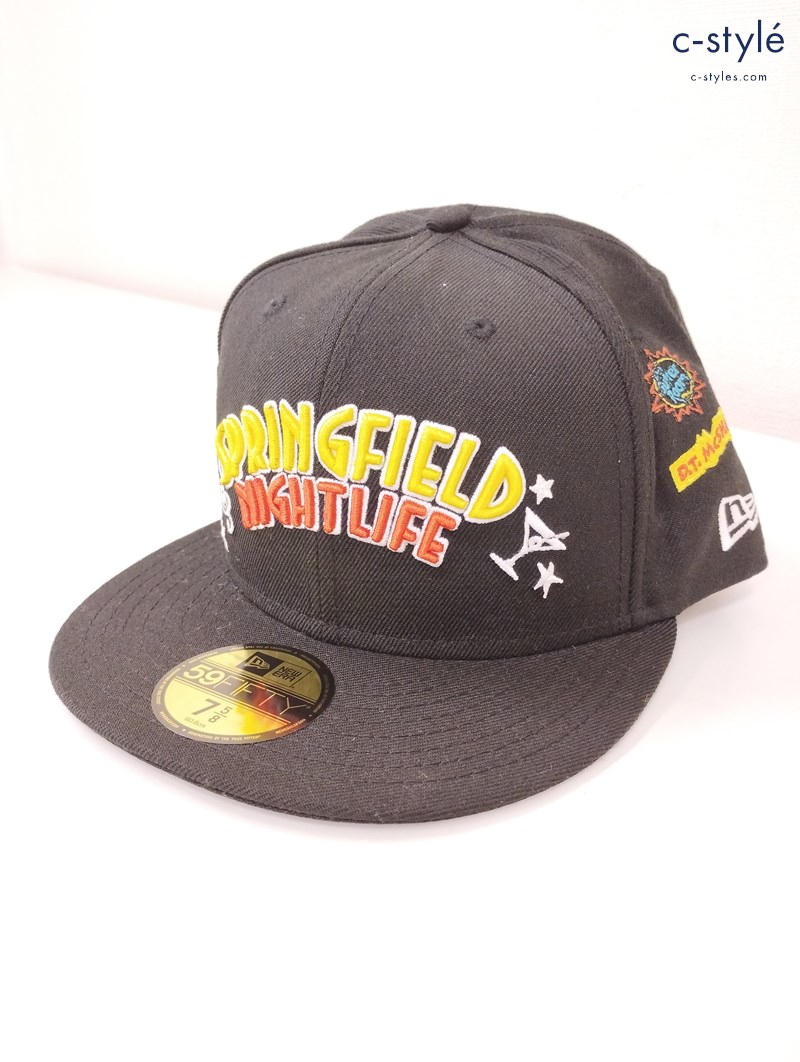NEWERA ニューエラ キャップ 7・5/8 60.6cm ブラック The Simpsons シンプソンズ