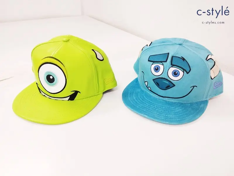 NEWERA ニューエラ モンスターズインク マイク サリー キャップ 7・5/8 60.6cm グリーン ブルー