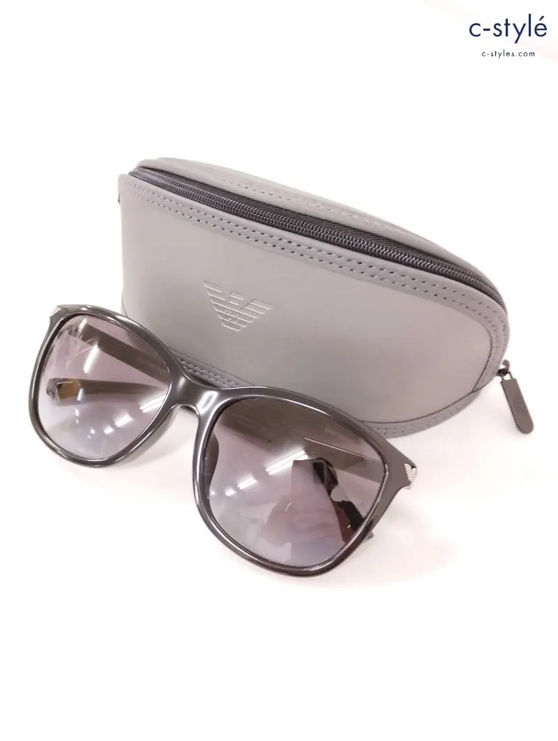 EMPORIO ARMANI エンポリオアルマーニ サングラス 56□18 ブラック EA4060F 5017/8G 140 3N