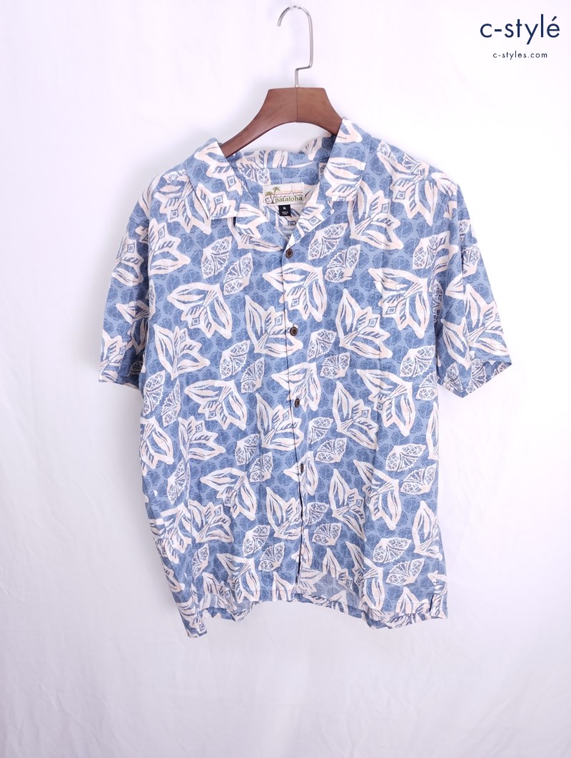 Patagonia パタゴニア アロハシャツ XL マルチカラー 半袖 オーガニックコットン 総柄