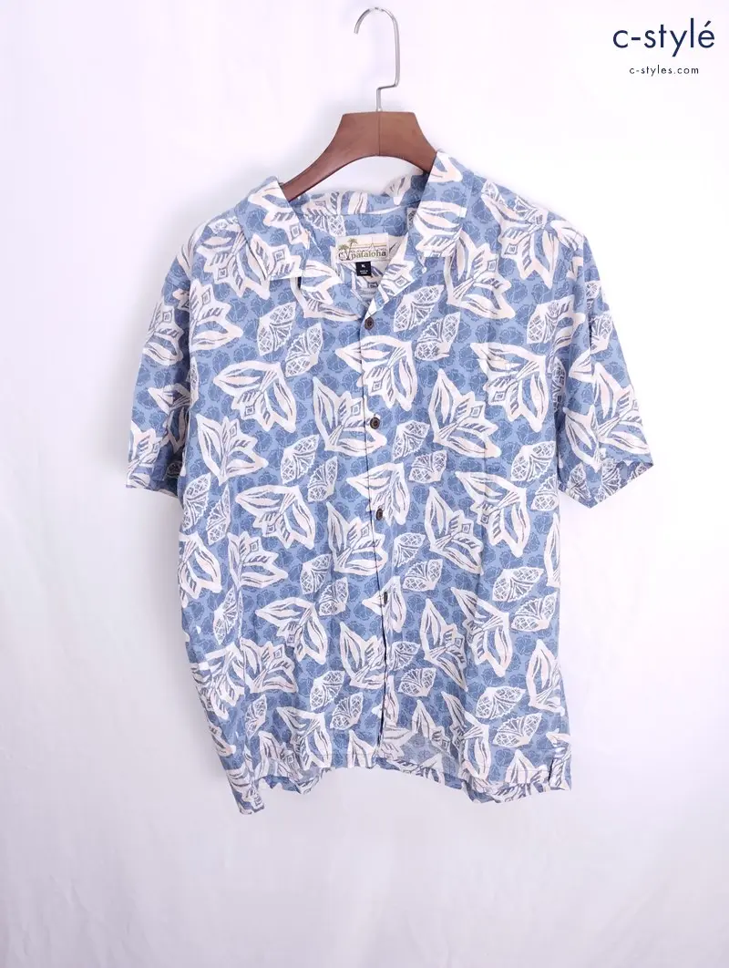 Patagonia パタゴニア アロハシャツ XL マルチカラー 半袖 オーガニックコットン 総柄