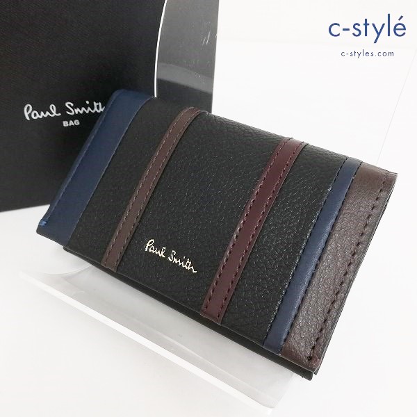 Paul Smith ポールスミス カードケース F マルチカラー 名刺入れ PSC271