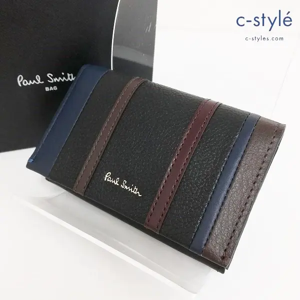 Paul Smith ポールスミス カードケース F マルチカラー 名刺入れ PSC271