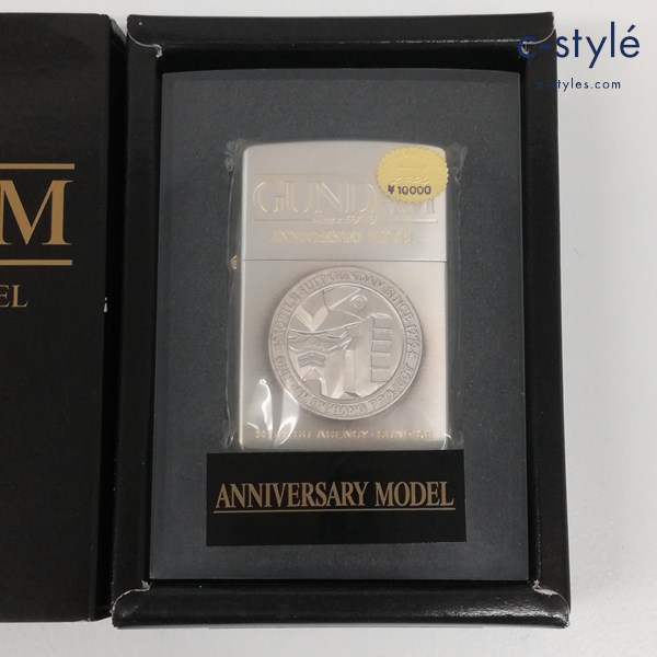 ZIPPO ジッポー 機動戦士ガンダム アニバーサリーモデル No.1 立体プレート 2000年製 オイルライター 喫煙具